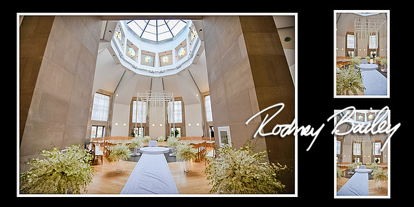 Ronald Reagan International Trade Center ITC Wedding Reception